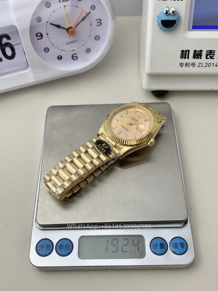 Rolex Day Date 40mm Mens Watch CAL 2836/3255 Movement Automatic Mechanical Stainless Steel Watches KF Factory - Image 9