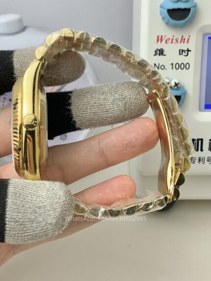 Rolex Day Date 40mm Mens Watch CAL 2836/3255 Movement Automatic Mechanical Stainless Steel Watches KF Factory - Image 4