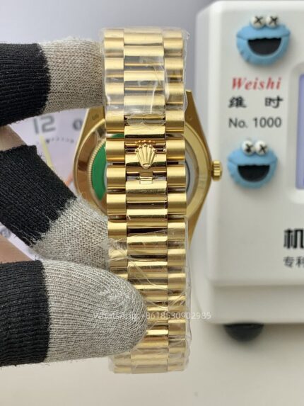Rolex Day Date 40mm Mens Watch CAL 2836/3255 Movement Automatic Mechanical Stainless Steel Watches KF Factory - Image 6