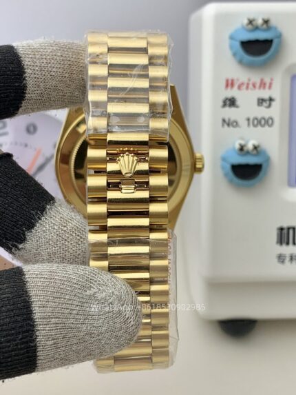 Rolex Day Date 40mm Mens Watch CAL 2836/3255 Movement Automatic Mechanical Stainless Steel Watches KF Factory - Image 7