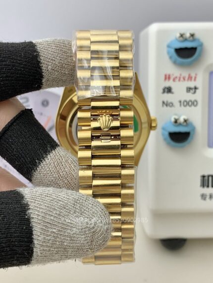 Rolex Day Date 40mm Mens Watch CAL 2836/3255 Movement Automatic Mechanical Stainless Steel Watches KF Factory - Image 7