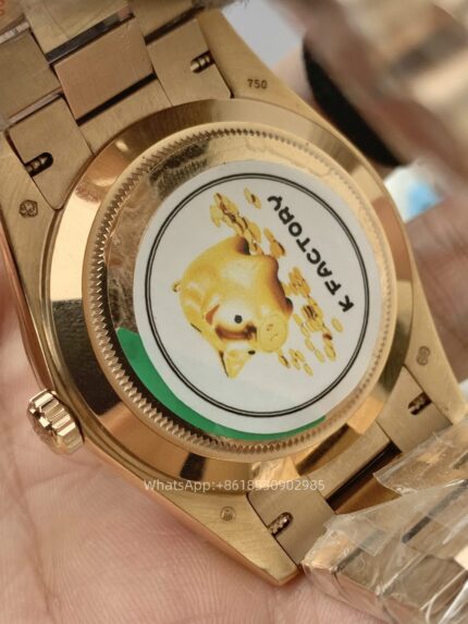 Rolex Day Date 40mm Mens Watch CAL 2836/3255 Movement Automatic Mechanical Stainless Steel Watches KF Factory - Image 6