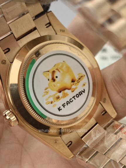 Rolex Day Date 40mm Mens Watch CAL 2836/3255 Movement Automatic Mechanical Stainless Steel Watches KF Factory - Image 6