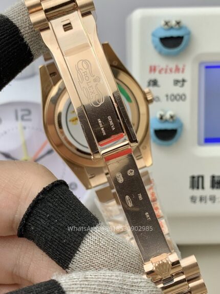 Rolex Day Date 40mm Mens Watch CAL 2836/3255 Movement Automatic Mechanical Stainless Steel Watches KF Factory - Image 8