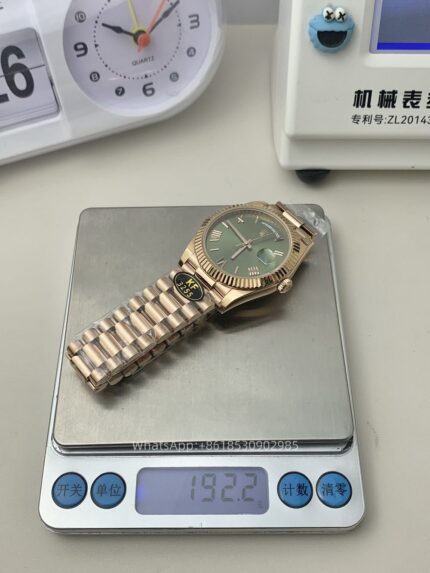 Rolex Day Date 40mm Mens Watch CAL 2836/3255 Movement Automatic Mechanical Stainless Steel Watches KF Factory - Image 9