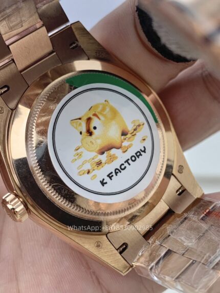 Rolex Day Date 40mm Mens Watch CAL 2836/3255 Movement Automatic Mechanical Stainless Steel Watches KF Factory - Image 6