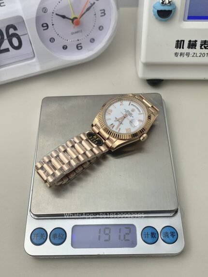 Rolex Day Date 40mm Mens Watch CAL 2836/3255 Movement Automatic Mechanical Stainless Steel Watches KF Factory - Image 9