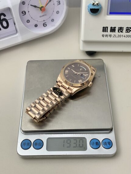 Rolex Day Date 40mm Mens Watch CAL 2836/3255 Movement Automatic Mechanical Stainless Steel Watches KF Factory - Image 9