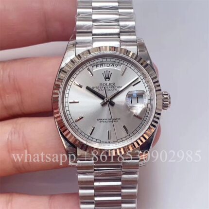 Rolex Daydate Mens Watch 36mm CAL.2813 2836 3235 Movement Automatic Mechanical Stainless Steel Watches BP Factory