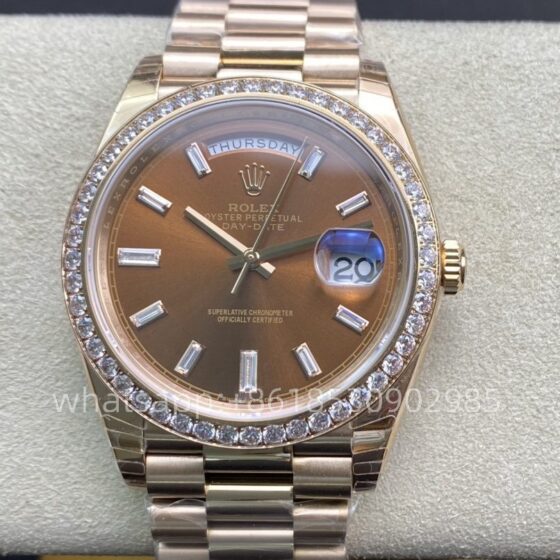 Rolex Daydate Mens Watch 40mm CAL.2813 2836 3235 Movement Automatic Mechanical Stainless Steel Watches BP Factory