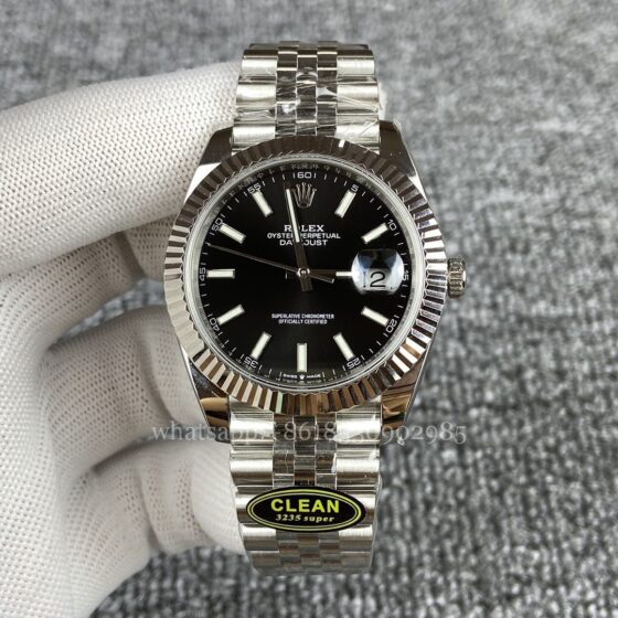 Rolex DATEJUST Mens Watch m126334 41mm CAL.3235 Movement Automatic Mechanical Stainless Steel Watches Clean Factory