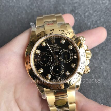 Rolex DAY-Tona Mens Watch 40mm CAL. 4130 Movement Automatic Mechanical Stainless Steel Watches N Factory