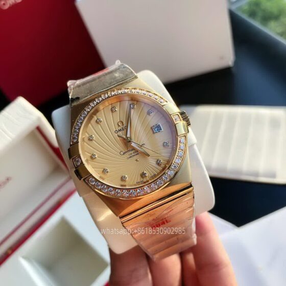 OMEGA Constellation Couple Watch 38mm CAL.8501 Movement Automatic Mechanical Stainless Steel Watches GD Factory