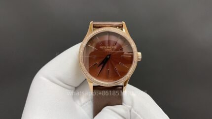 Patek Philippe Calatrava Unisex Watch 33mm CAL.Cal.215 Movement Automatic Mechanical Stainless Steel Watches JMF Factory - Image 2