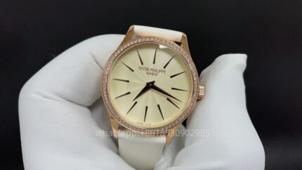 Patek Philippe Calatrava Unisex Watch 33mm CAL.Cal.215 Movement Automatic Mechanical Stainless Steel Watches JMF Factory - Image 4