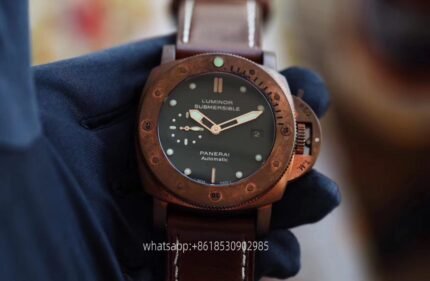 Panerai Submersible Mens Watch 47mm Mechanical Movement Stainless Steel Watches - Image 7