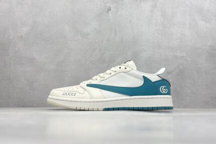 GUCCI x Travis Scott x Fragment Design x Nike Air Jordan 1 Low OG SP AJ1 Sneakers Casual Men Women Sport Skateboard Shoes