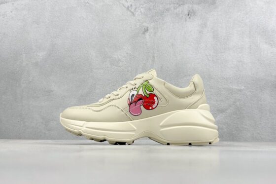 GUCCI GG Rhyton Retro Sneakers Luxury Sport Shoes