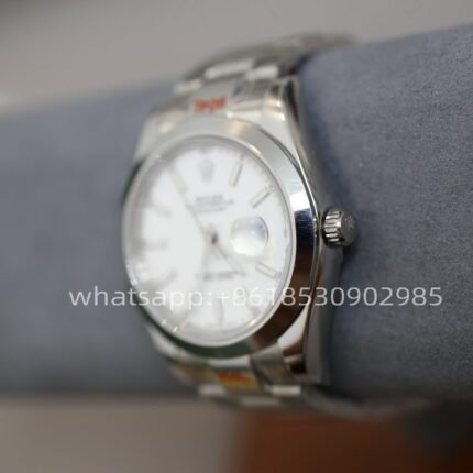 Rolex Datejust White Dial Mens Watch 41mm Shanghai Movement Automatic Mechanical Stainless Steel Watches - Image 3