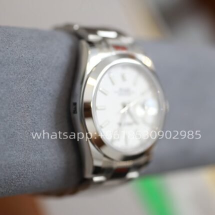 Rolex Datejust White Dial Mens Watch 41mm Shanghai Movement Automatic Mechanical Stainless Steel Watches - Image 4