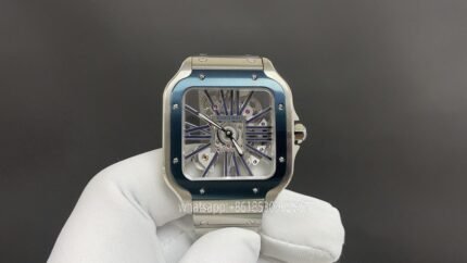 Cartier Santos De Cartier Mens Watch 40mm Cal.4S20 Movement Automatic Mechanical Stainless Steel Watches TW Factory - Image 9