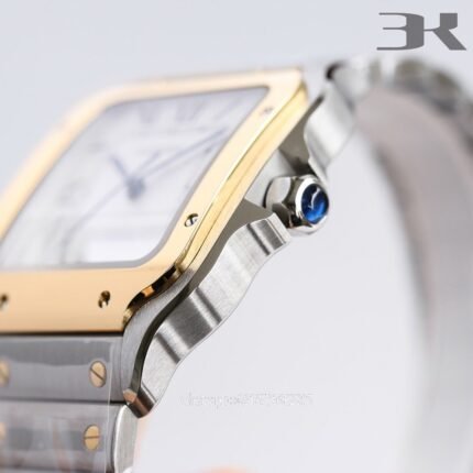 Cartier Santos De Cartier Mens Watch 40mm Cal.MIYOTA9015 Movement Automatic Mechanical Stainless Steel Watches 3K Factory - Image 4