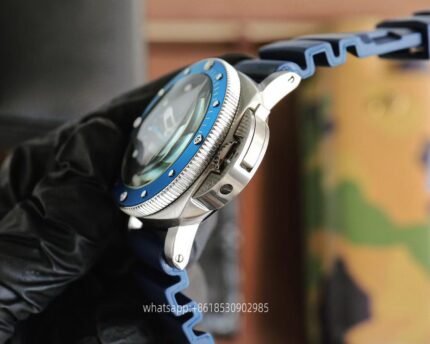 Panerai Submersible Mens Watch 44mm CAL.2555 Automatic Mechanical Movement Stainless Steel Watches - Image 5