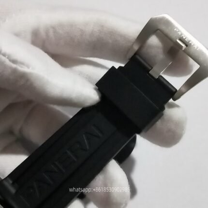 Panerai Submersible Mens Watch 44mm Automatic Mechanical Movement Stainless Steel Watches - Image 8