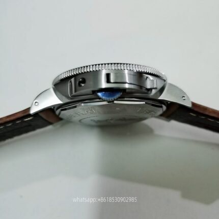 Panerai Submersible Mens Watch 47mm Automatic Mechanical Movement Stainless Steel Watches - Image 5