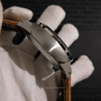 Panerai Luminor Mens Watch 47mm Automatic Mechanical Movement Stainless Steel Watches - Image 8