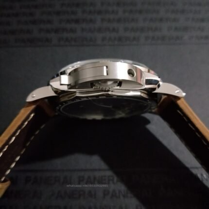 Panerai Luminor Mens Watch 47mm Cal.P3000 Automatic Mechanical Movement Stainless Steel Watches - Image 6
