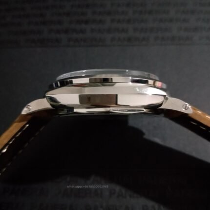 Panerai Luminor Mens Watch 47mm Cal.P3000 Automatic Mechanical Movement Stainless Steel Watches - Image 5