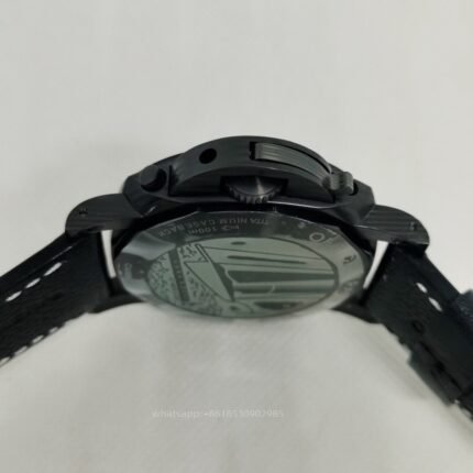 Panerai Luminor Mens Watch 44mm Automatic Mechanical Movement Stainless Steel Watches - Image 5