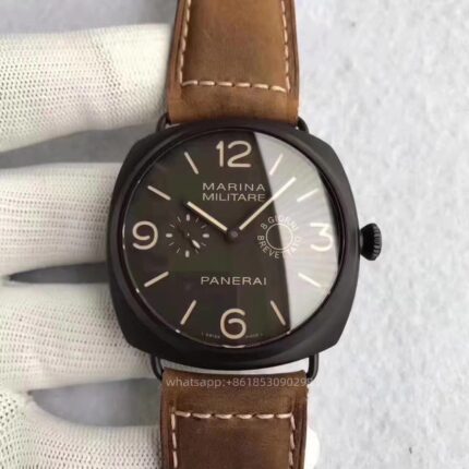 Panerai Radiomir Due Mens Watch 47mm Automatic Mechanical Movement Stainless Steel Watches