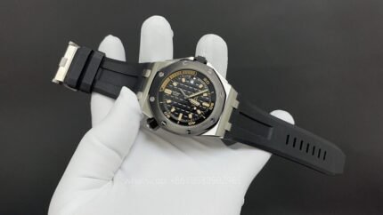 Audemars Piguet Royal Oak Offshore Mens Watch 42mm CAL.4308 Automatic Mechanical Movement Stainless Steel Watches - Image 3