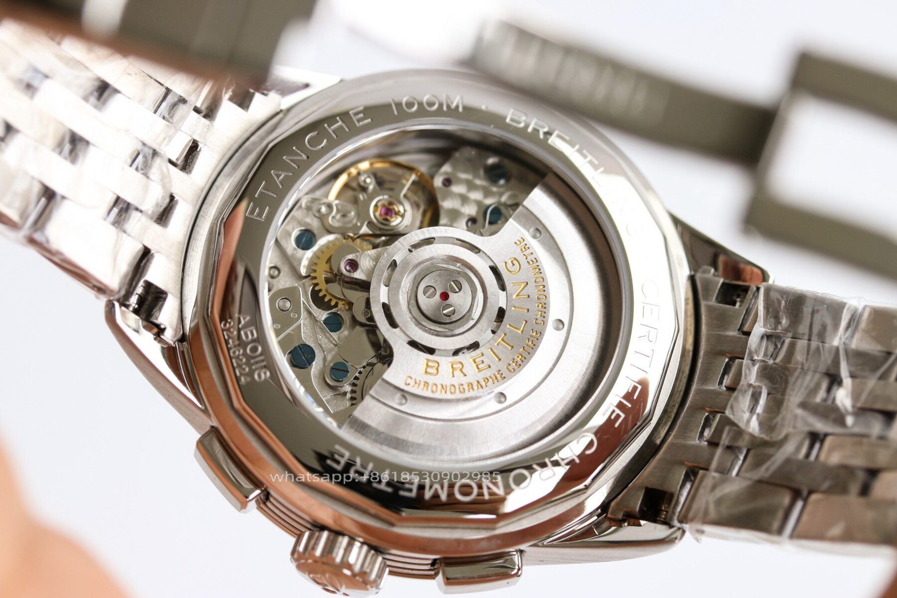 Breitling Premier Mens Watch 42mm CAL.7750 Automatic Mechanical Movement Stainless Steel Watches BLS Factory - Image 7