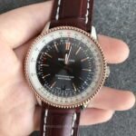 Breitling Navitimer Mens Watch 41mm CAL.SW200 Automatic Mechanical Movement Stainless Steel Watches V7 Factory