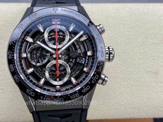 Tag Heuer Carrera Mens Watch 43mm CAL.2824 Automatic Mechanical Movement Stainless Steel Watches XF Factory