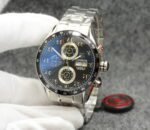 Tag Heuer Carrera Mens Watch 44mm Quartz movement Stainless Steel Watches