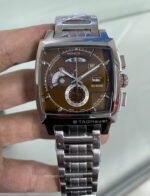 Tag Heuer Monaco Mens Watch 45mm Quartz Movement Stainless Steel Watches