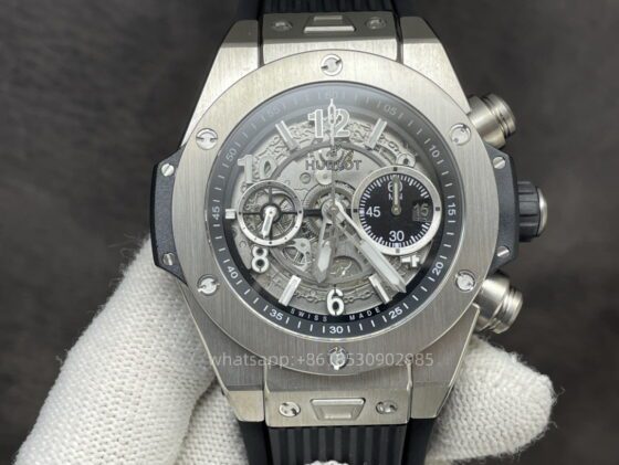 HUBLOT Big Bang Mens Watch 44mm Cal.4100 Automatic Mechanical Movement Stainless Steel Watches HB Factory