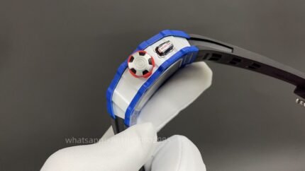 Richard Mille Mens Watch 50x43mm Automatic Mechanical Movement Stainless Steel Watches - Image 5