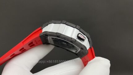 Richard Mille Mens Watch 50x43mm Automatic Mechanical Movement Stainless Steel Watches - Image 4