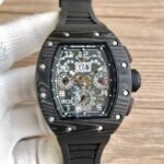 Richard Mille Mens Watch 50x40mm Cal.7750 Automatic Mechanical Movement Stainless Steel Watches