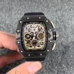 Richard Mille Mens Watch 50x43mm Automatic Mechanical Movement Stainless Steel Watches