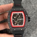 Richard Mille Mens Watch 50x43mm Automatic Mechanical Movement Stainless Steel Watches