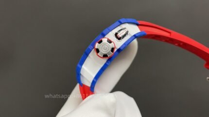 Richard Mille Mens Watch 50x43mm Automatic Mechanical Movement Stainless Steel Watches - Image 5