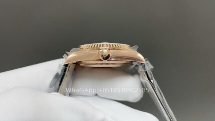 Rolex Day Date 36mm Unisex Watch CAL 2824/3255 Movement Lether Strap Automatic Mechanical Stainless Steel Watches 8+ Factory - Image 4