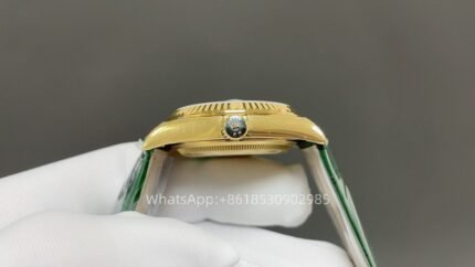 Rolex Day Date 36mm Unisex Watch CAL 2824/3255 Movement Lether Strap Automatic Mechanical Stainless Steel Watches 8+ Factory - Image 4