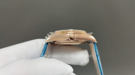 Rolex Day Date 36mm Unisex Watch CAL 2836/3255 Movement Lether Strap Automatic Mechanical Stainless Steel Watches 8+ Factory - Image 4